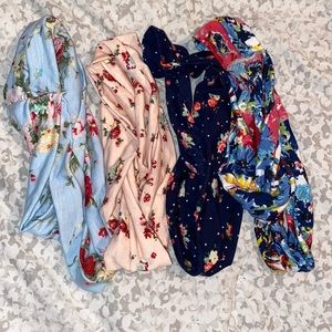 Multi- Pack Floral Headbands